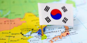 Korean language and culture - map